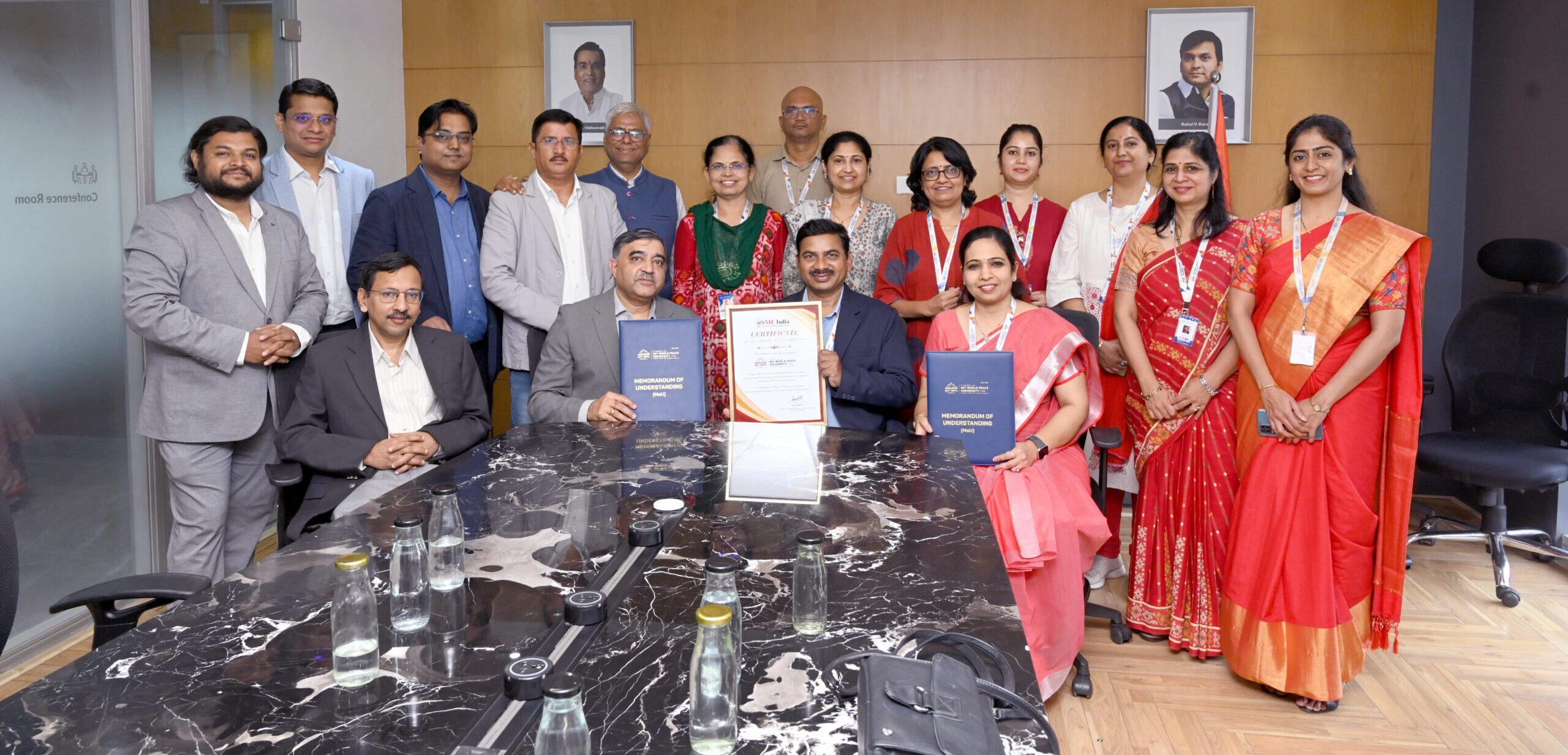 Dr. Vishwanath Karad MIT World Peace University, Pune Signs Historic MOU with itSMF India Chapter to Launch Industry-Ready Courses